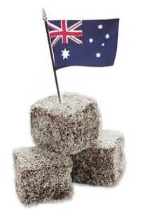 Lamingtons - australijski biszkopt