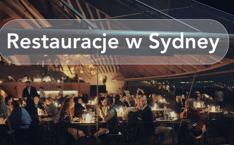 Restauracje w Sydney Opera